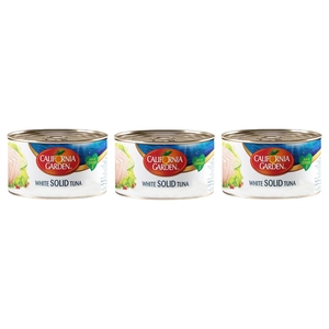 California Garden White Meat Tuna In Vegetable Oil 185G X 3