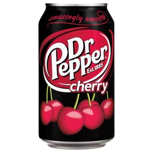 Dr Pepper Soft Drink Cherry 330Ml