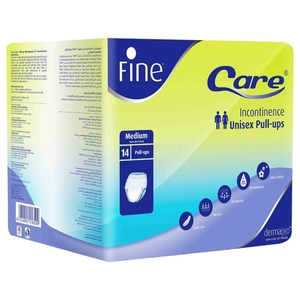 Fine Care Incontinence Adults Pull Ups For Unisex Medium 14 Pieces