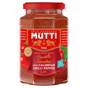 Mutti Pasta Sauce With Pizzutello Tomatoes With Calabrian Chilli Pepper 400G