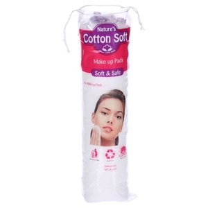 Nature's Makeup Pads Soft & Safe 80 Pieces