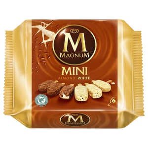 Magnum Almond White 345Ml X6
