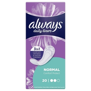 Always Comfort Protect 20 Pads