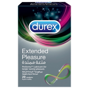 Durex Extended Pleasure Condoms 20 Pieces