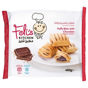 Feli's Kitchen Puffy Bites With Chocolate 480G