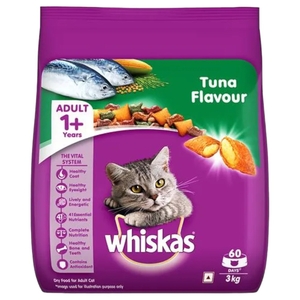 Whiskas Cat Food Tuna Flavour 3Kg