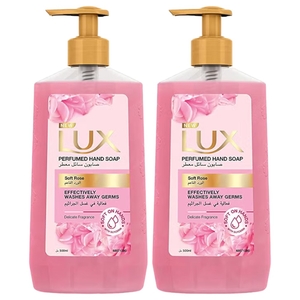 Lux Perfumed Hand Wash 500Ml X2