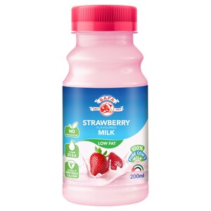 Safa Milk Strawberry Low Fat 200Ml