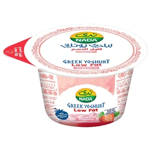 Nada Greek Yoghurt Strawberry Low Fat 160G