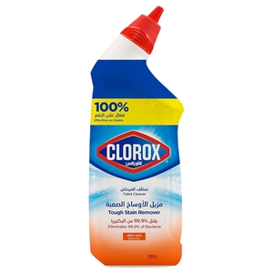 Clorox Tough Stain Remover Toilet Cleaner 709Ml