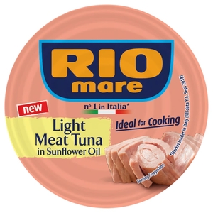 Rio Mare Light Meat Tuna In Sunflower Oil 70G