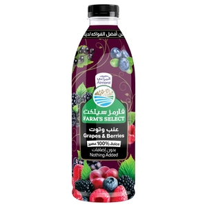 Almarai Juice Super Grapes Berries 100% 1L