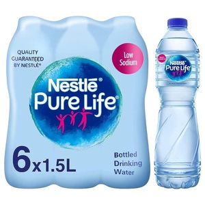 Nestle Pure Life Mineral Water 1.5L X6