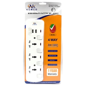Ak Kemco Power Extension Socket