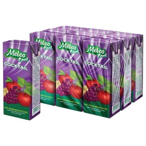 Melco Cool Juice Cocktail 250Ml X9