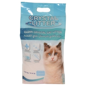 Crystal Litter Silica Plastic Bag 4.15Kg