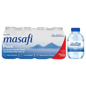 Masafi Mineral Water 200Ml X12 Special Offer