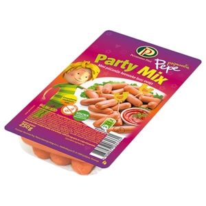 Perutnina Pepe Chicken Mini Frankfurters Party Mix 250G