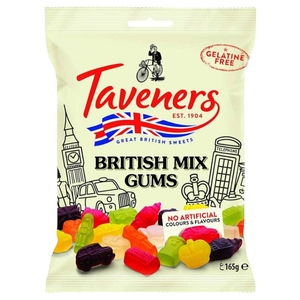 Taveners British Mix Gums 165G