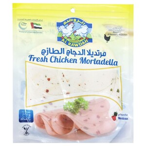 Al Rawdah Chicken Mortadella Mexico 200G