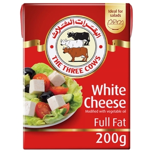 The Three Cows White Cheese Full Cream 200G