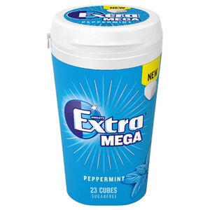 Wrigley's Extra Mega Gum Peppermint Sugar Free 23 Pieces 51.5G