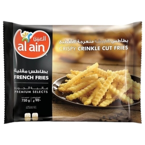 Al Ain Crispy Crinkle Cut French Fries 750G