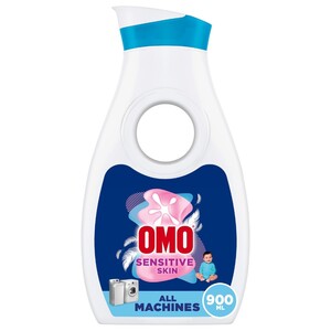 Omo Liquid Laundry Detergent Sensitive Skin 900Ml