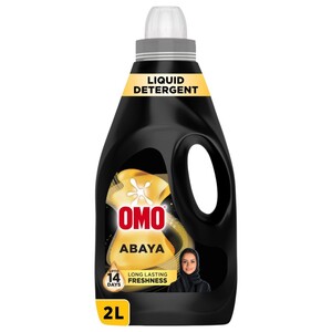 Omo Abaya Liquid Laundry Detergent Perfect Care For Dark Colors 2L