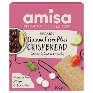 Amisa Fibre Crispbread 100G