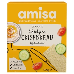 Amisa Organic Chickpeas Crispbread 100G
