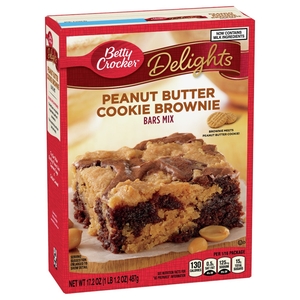 Betty Crocker Brownie Mix Peanut Butter 487G