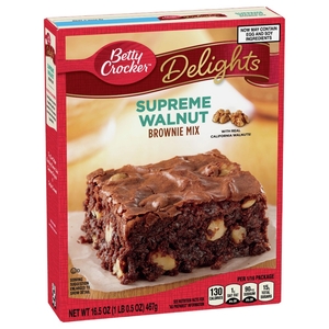 Betty Crocker Brownie Mix Supreme Walnut 467G