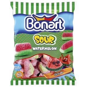 Bonart Gummy Sour Watermelon 80G