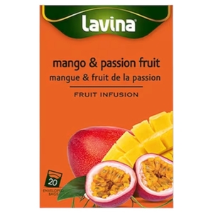 Lavina Herbal Infusion Mango & Passionfruit 20 Bags 40G