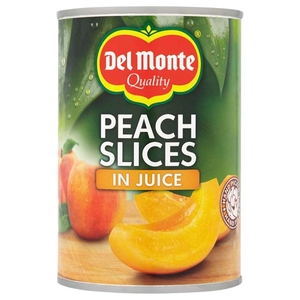 Del Monte Peach Slices In Juice 415G