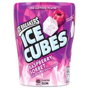 Ice Breakers Cubes Raspberry 40 Pieces