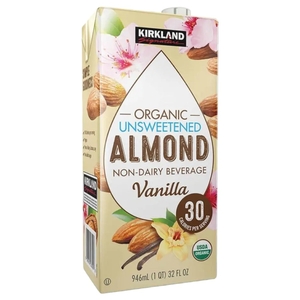 Kirkland Almond Milk Vanilla Organic 946Ml