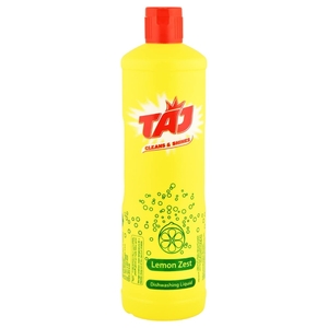Taj Lemon Zest Dishwashing Liquid 1L