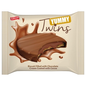 Zalloum Yummy Twins Chocolate 27G
