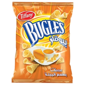 Tiffany Bugles Corn Chips Cheese 125G