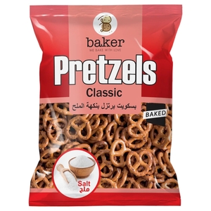Baker Pretzels Classic Salt 250G