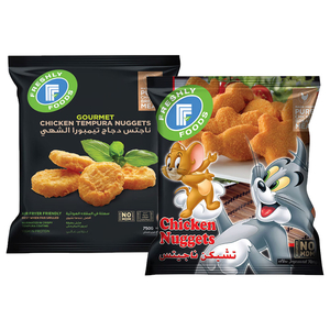 Freshly Foods Gourmet Chicken Tempura Nuggets 750G + Chicken Nuggets 750G