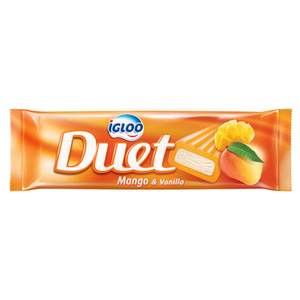 Igloo Duet Ice Cream Mango & Vanilla 65Ml