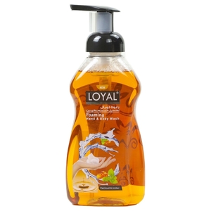 Loyal Foaming Hand & Body Wash Patchouli & Amber 500 Ml