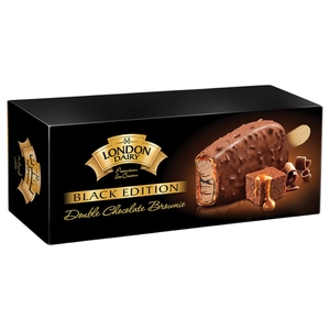 London Dairy Premium Ice Cream Double Chocolate Brownie 68G