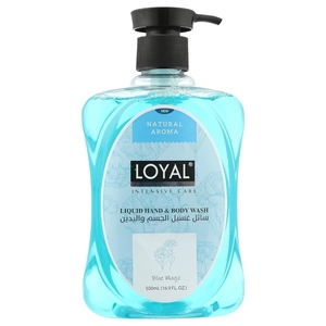 Loyal Liquid Hand & Body Wash Blue Magic Scent 500Ml