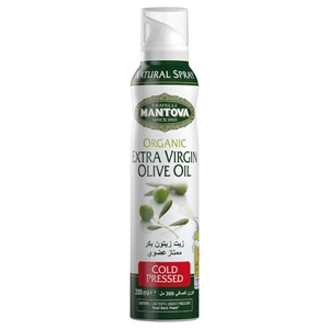 Mantova Organic Extra Virgin Olive Oilcold Pressed Spry 200Ml