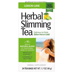 Herbal Slimming Tea Lemon Lime 24 Bags