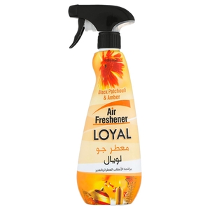 Loyal Air Freshener Black Patchouli & Amber 450Ml